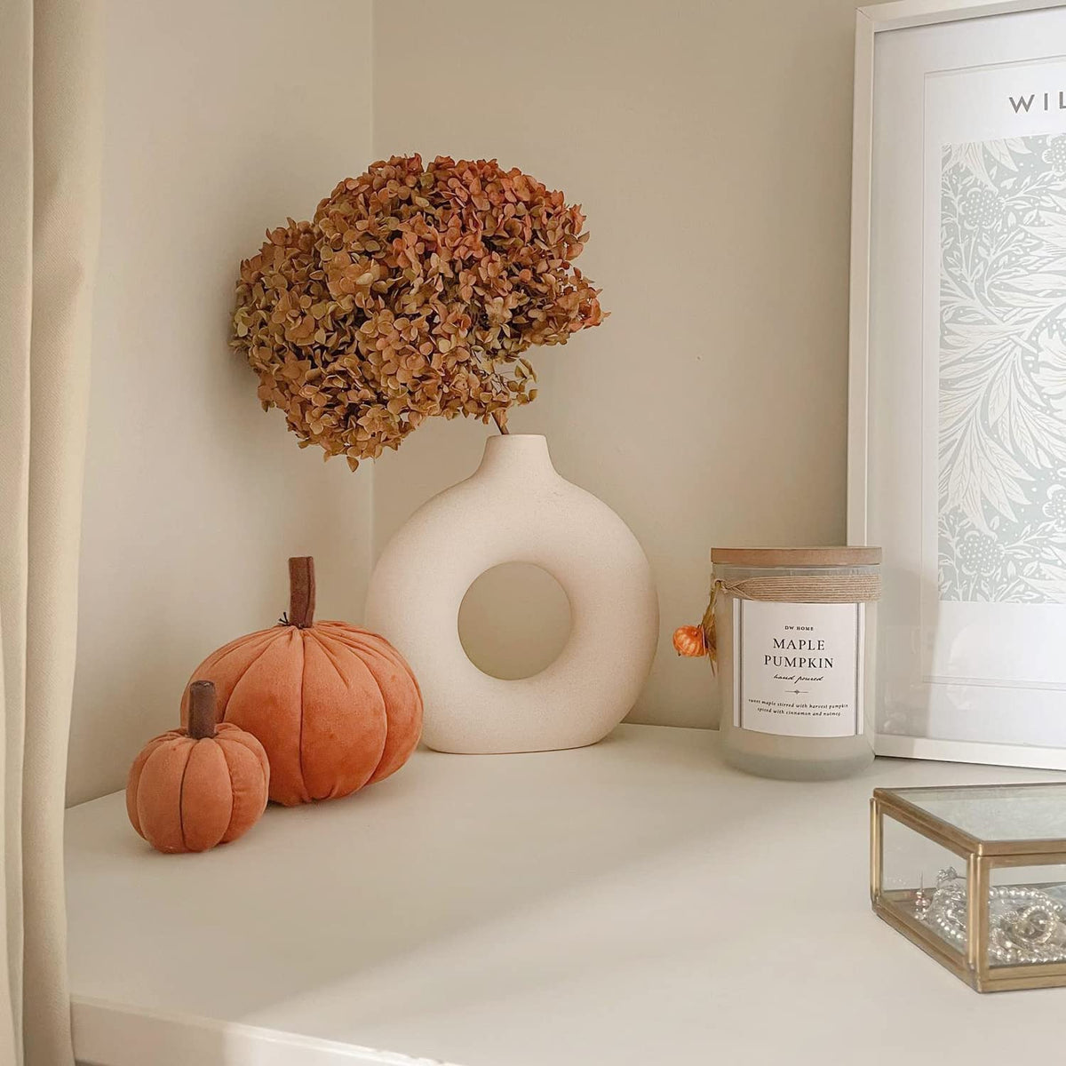 Vaso Nórdico de Cerâmica – Elegância Minimalista Para Sua Decoração