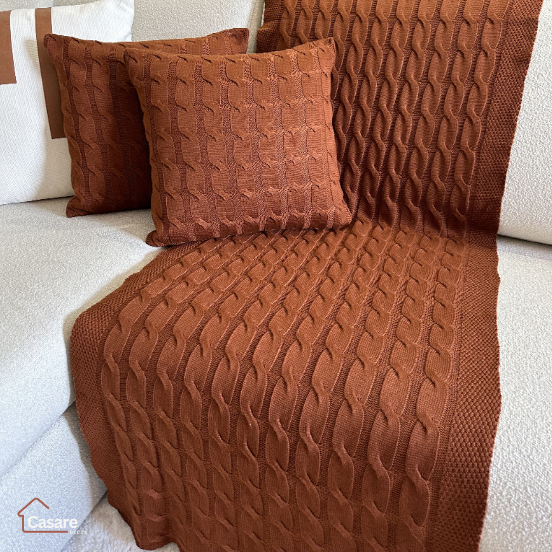 Manta Peseira Tricot Linna