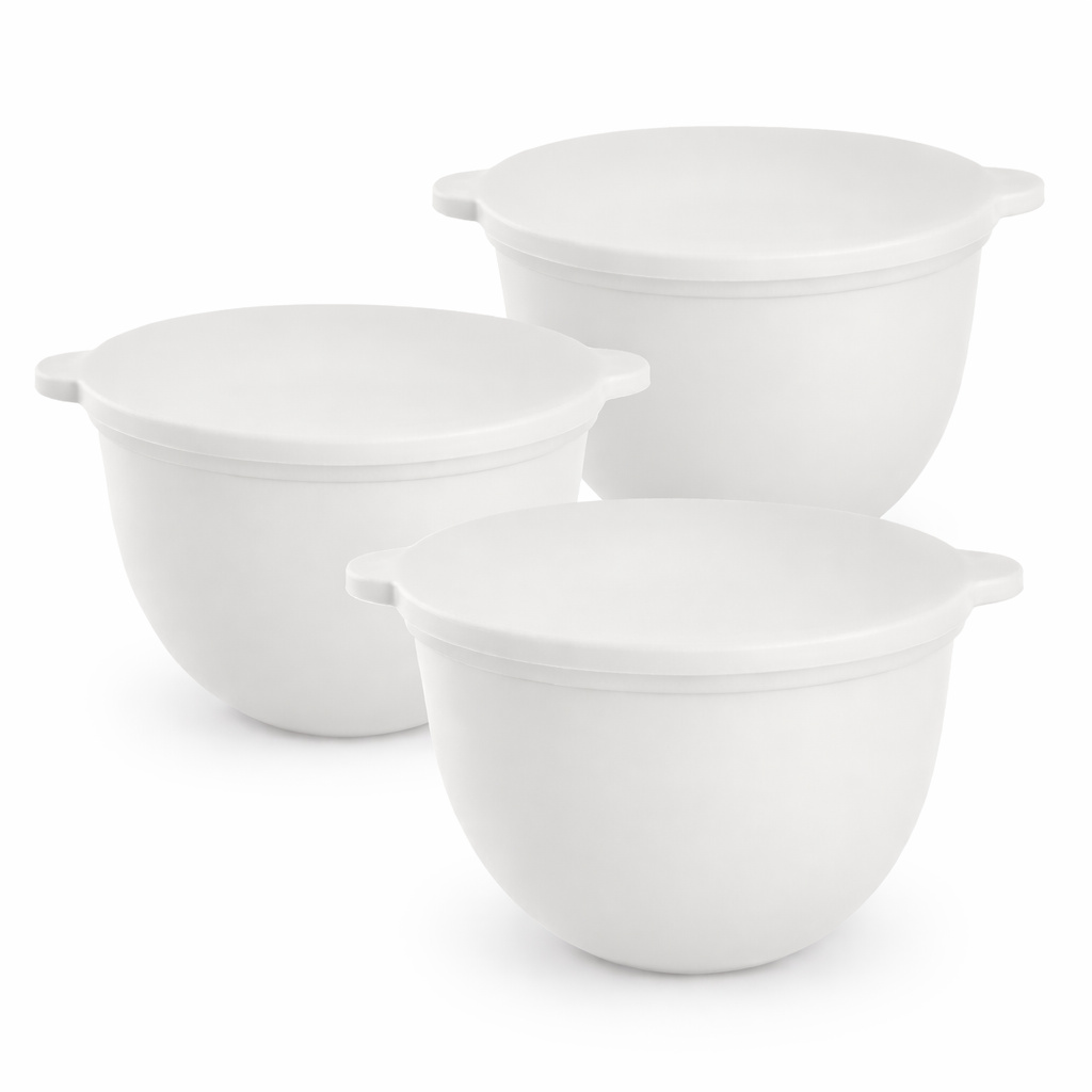 Kit de Revestimento em Silicone para Tigela de Batedeira - 3 Peças