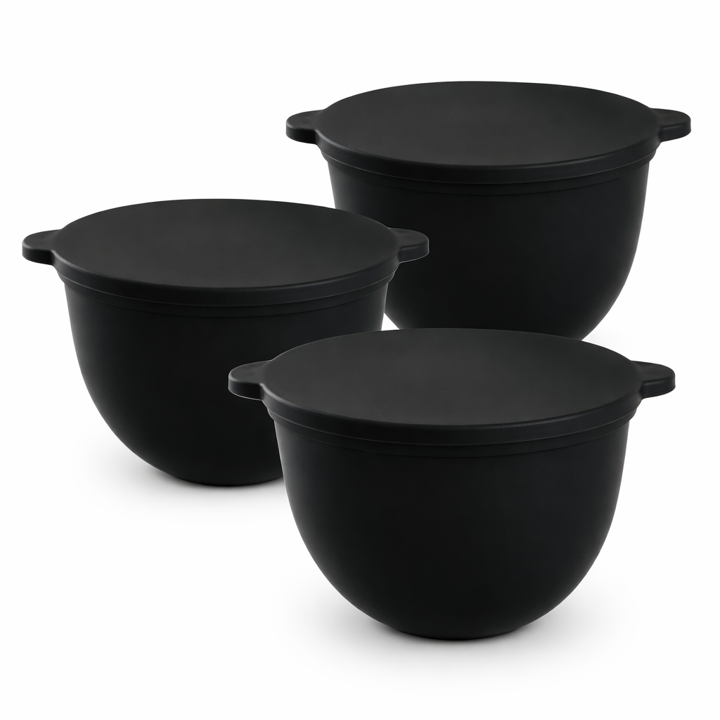 Kit de Revestimento em Silicone para Tigela de Batedeira - 3 Peças