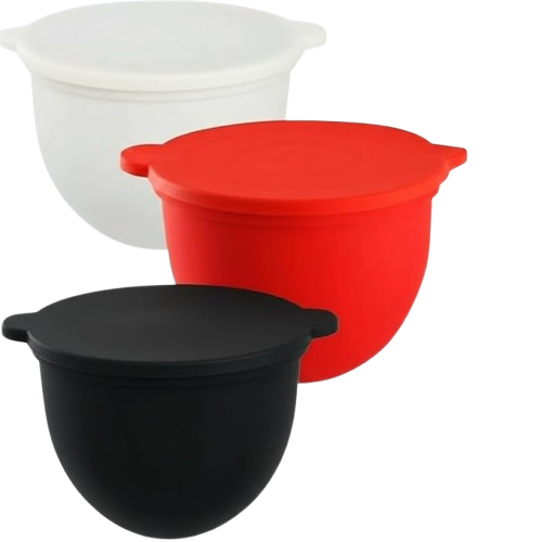 Kit de Revestimento em Silicone para Tigela de Batedeira - 3 Peças