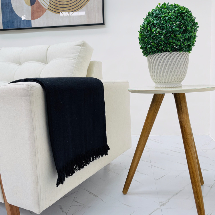 Manta Decorativa para Sofá Delicata