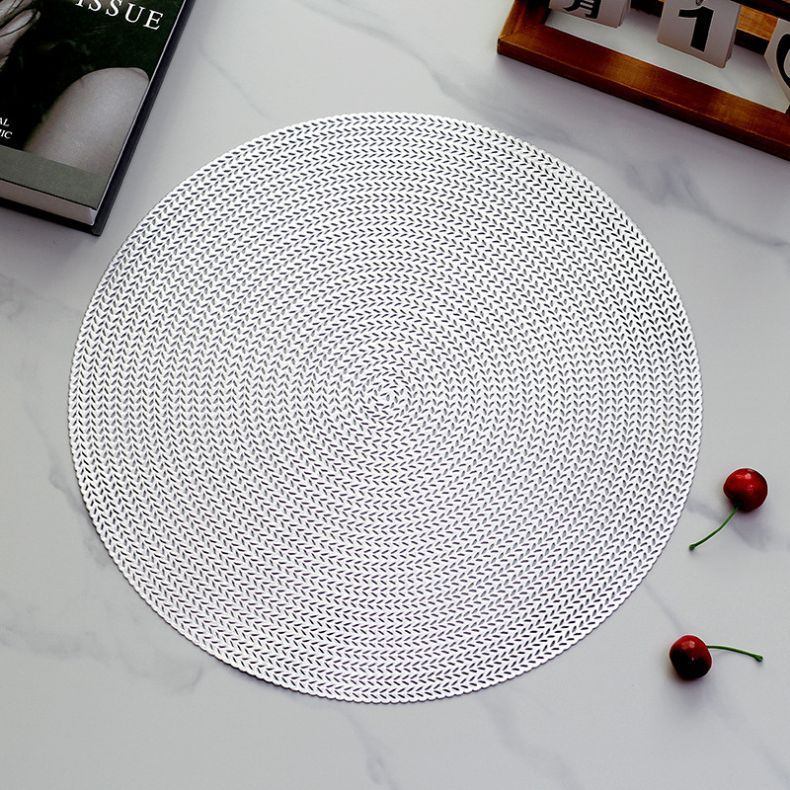 Jogo Americano Redondo de Luxo Casare — Kit com 4 ou 6 Unidades