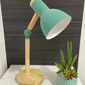 Luminária Arco Nórdico Articulado em Madeira