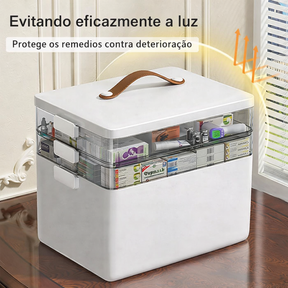 Organizador de Medicamentos 4 Níveis